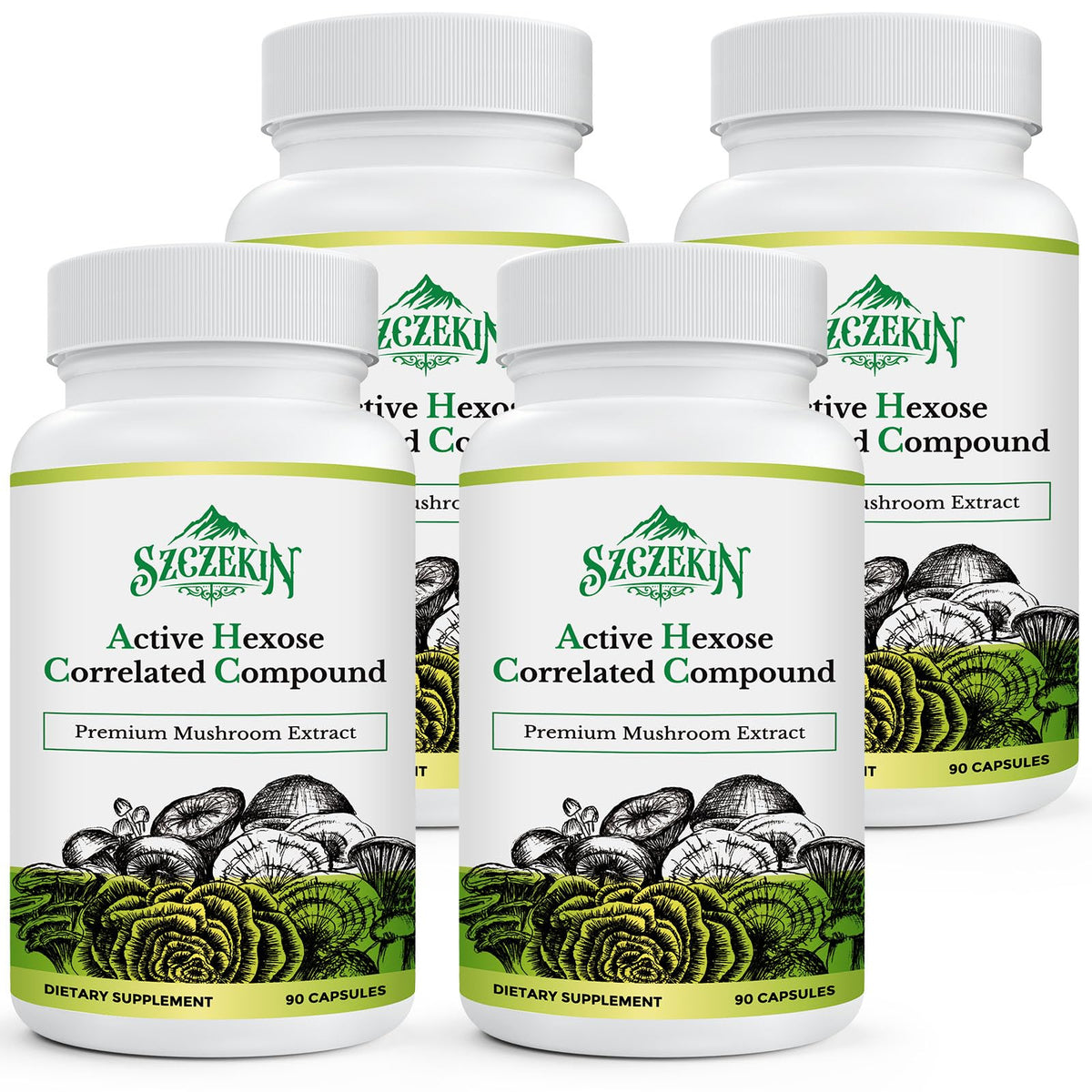 Flacon de SZCZEKIN complément alimentaire 1500 mg 360 capsules végétales