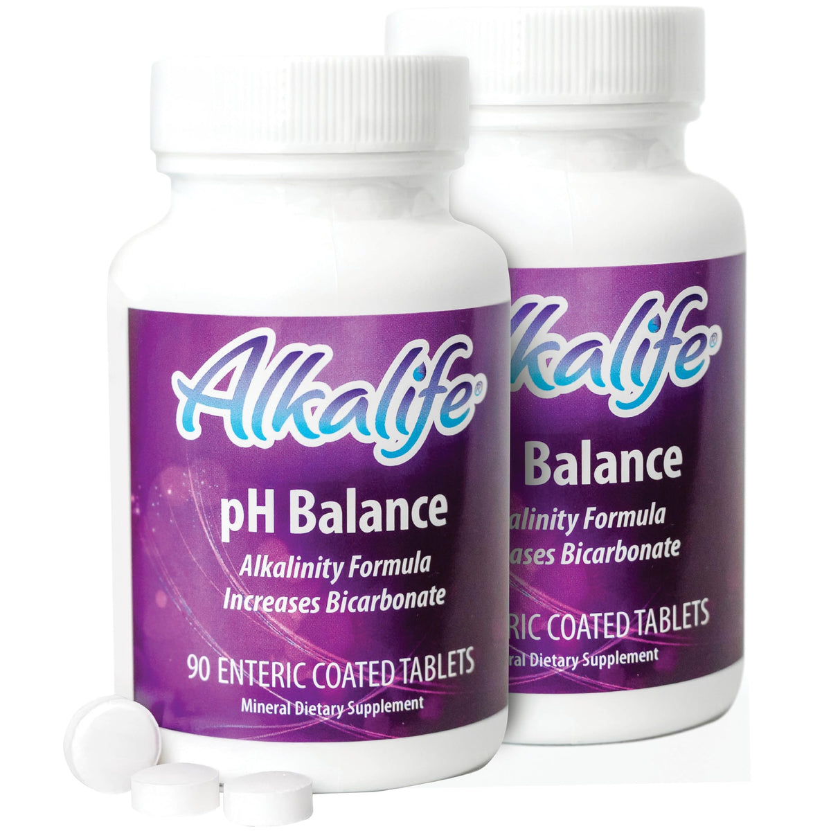 Flacon de tablettes d'équilibre pH Alkalife 90 unités