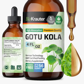 Flacon de teinture Centella Asiatica BIO KRAUTER 4 fl oz vue avant