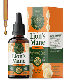 Flacon de teinture Crinière de Lion HERBAMAMA 118g vue de face