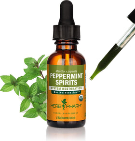 Flacon de teinture de menthe poivrée Herb Pharm 30 ml