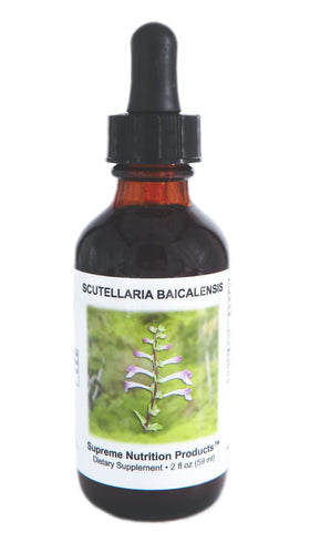 Flacon de teinture Scutellaria Baicalensis 60 ml vue de face