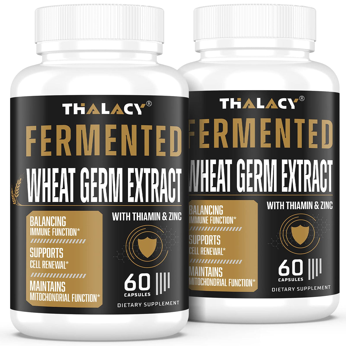 Flacon de Thalacy Complément Alimentaire Spermidine 120 Capsules