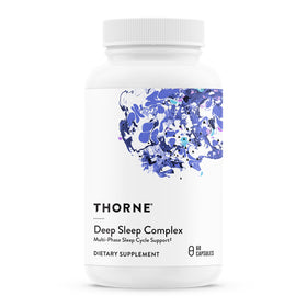 Flacon de THORNE Deep Sleep Complex 60 capsules vue de face