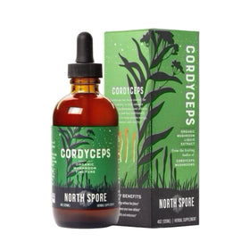 Flacon de Tincture de Cordyceps Bio North Spore 120 ml