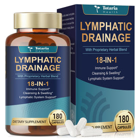 Flacon de Totaria Drainage Lymphatique 180 capsules vue de face