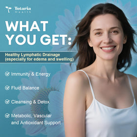 Flacon de Totaria Drainage Lymphatique avec capsules