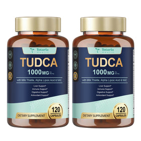 Flacon de Totaria TUDCA 1000mg avec 120 capsules