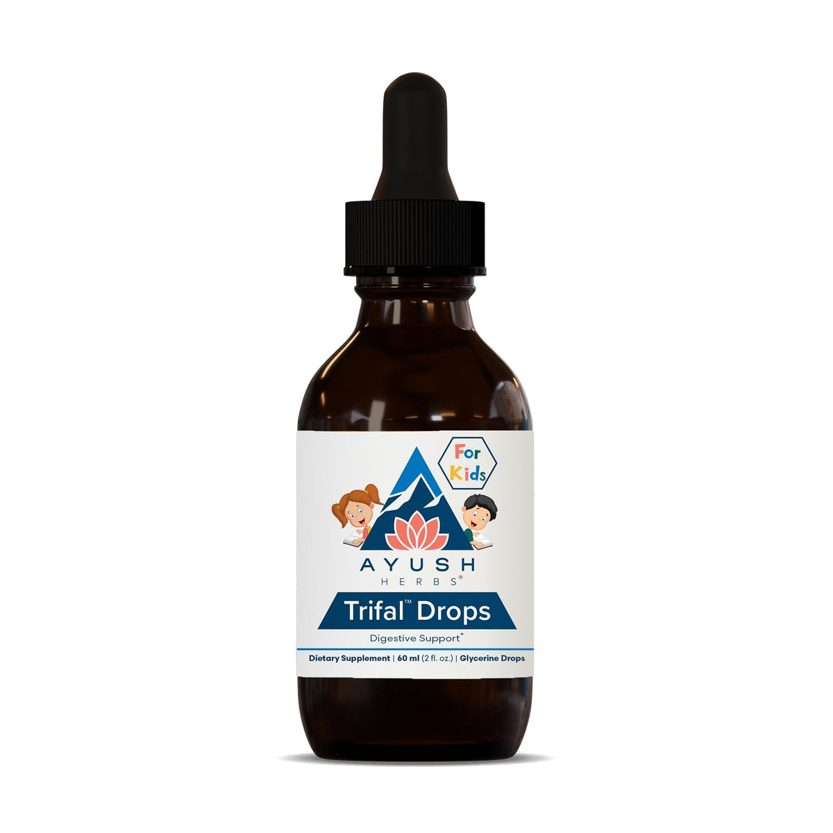Flacon de Trifal Drops Ayush Herbs pour enfants, 60 ml