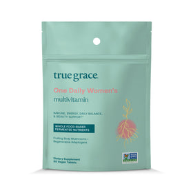 Flacon de True Grace Multivitamines Femme 90 comprimés végétaliens