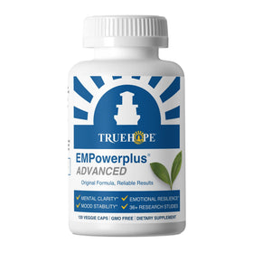 Flacon de Truehope EMPowerplus 120 capsules vue de face
