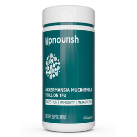 Flacon de UpNourish Probiotiques Akkermansia Muciniphila 60 capsules