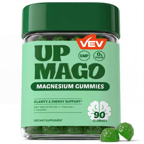 Flacon de VEV Calm Magnesium Gummies 90 unités avec bouchon sécurisé