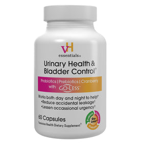 Flacon de vH essentials Complément Alimentaire Urinaire 60 Capsules vue avant