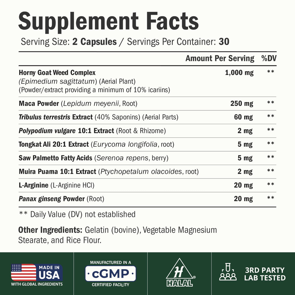 Flacon de Vimerson Health Complément Alimentaire 1000mg avec étiquette