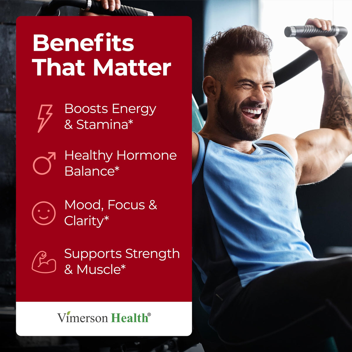 Flacon de Vimerson Health Tribulus Terrestris avec étiquette