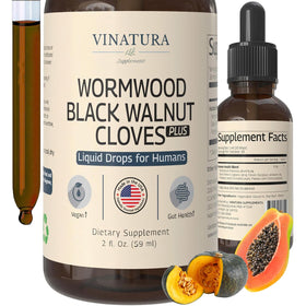 Flacon de VINATURA Vermouth Noire et Noix Noir 60 ml vue de face