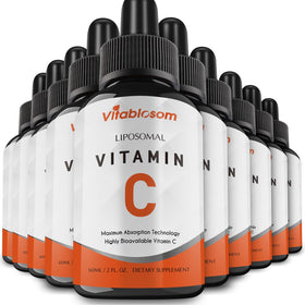 Flacon de Vitablosom Vitamine C Liposomale 2000mg 60ML vue avant