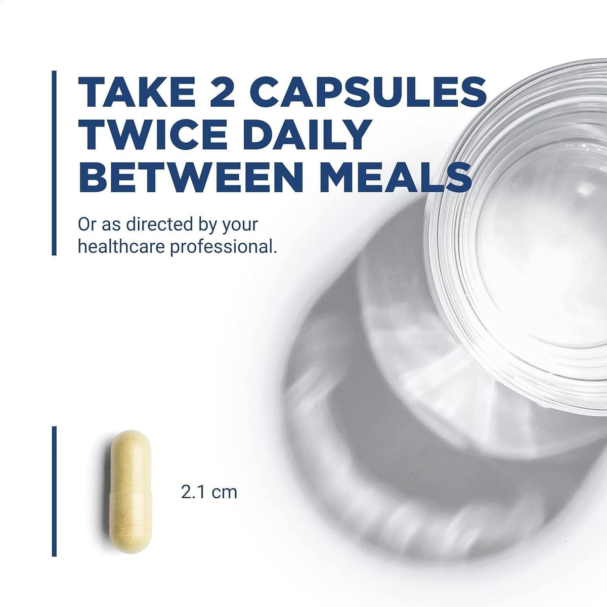 Flacon de Vital Nutrients BCQ ouvert avec capsules