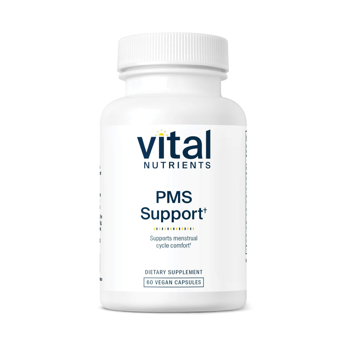 Flacon de Vital Nutrients PMS Support 60 capsules vue de face