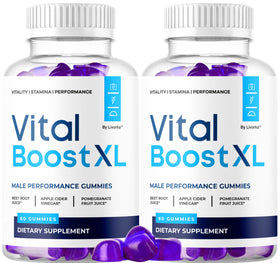 Flacon de Vital support XL Gummies LIVORKA avec 120 gummies