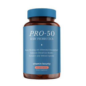 Flacon de Vitamin Bounty Pro-50 avec 60 capsules