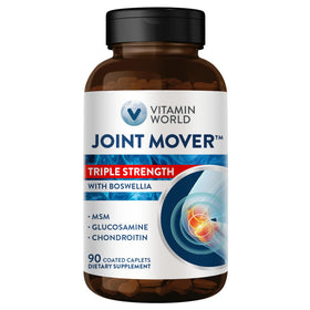 Flacon de Vitamin World Triple Strength Joint Mover 1500 mg Glucosamine