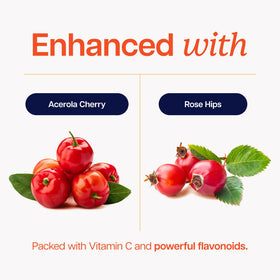 Flacon de Vitamine C 1000mg Purely Holistic avec étiquette visible