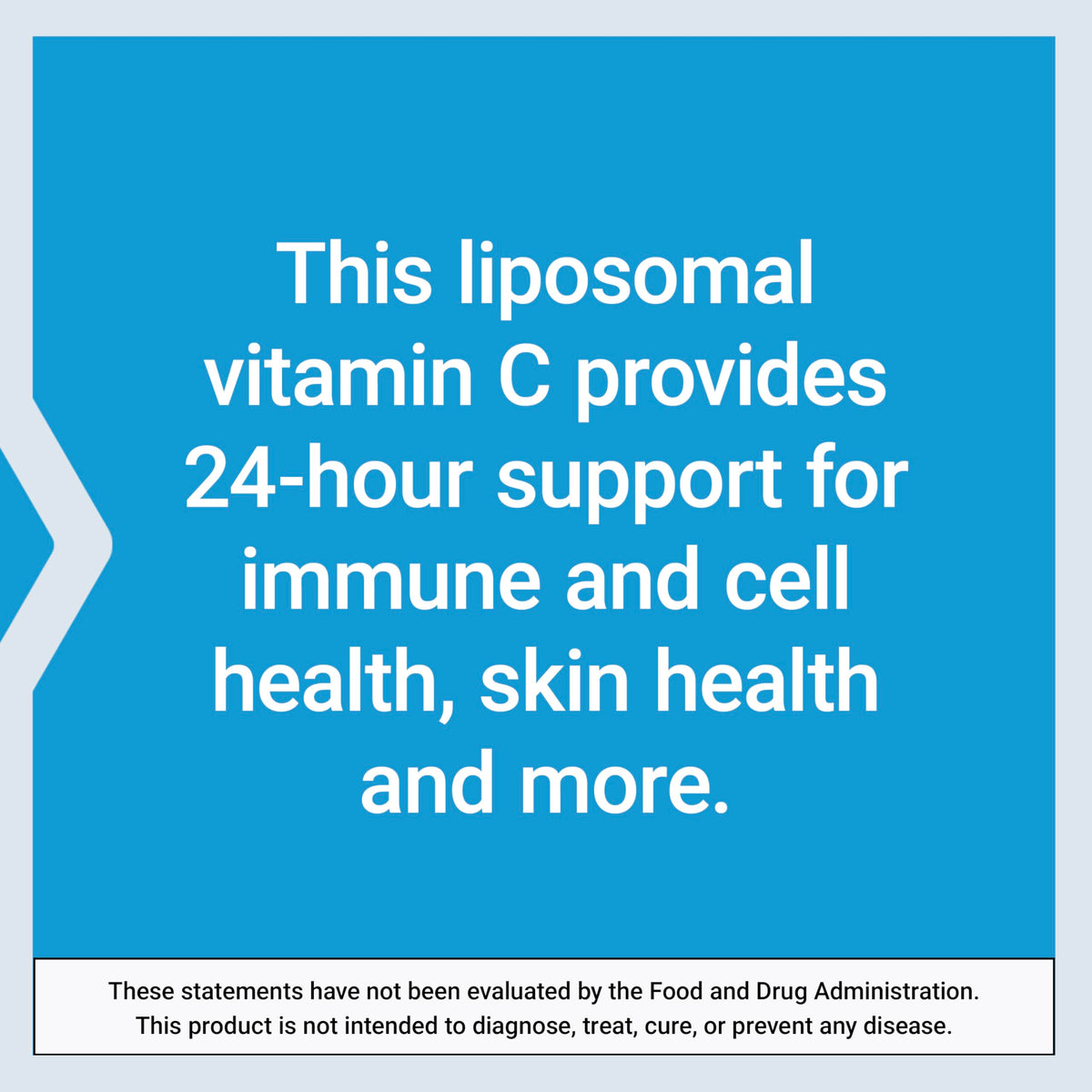 Flacon de Vitamine C 24h Liposomal Life Extension avec étiquette visible