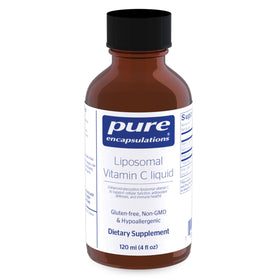 Flacon de vitamine C liposomale Pure Encapsulations 4 fl. oz.