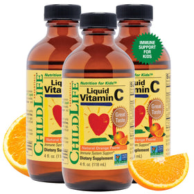 Flacon de vitamine C liquide CHILDLIFE ESSENTIALS 4 Fl Oz, pack de 3
