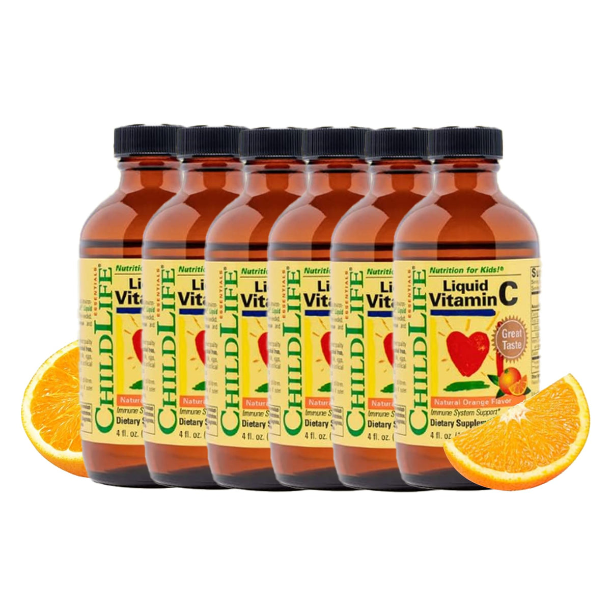 Flacon de Vitamine C Liquide CHILDLIFE ESSENTIALS 4 Fl Oz vue avant