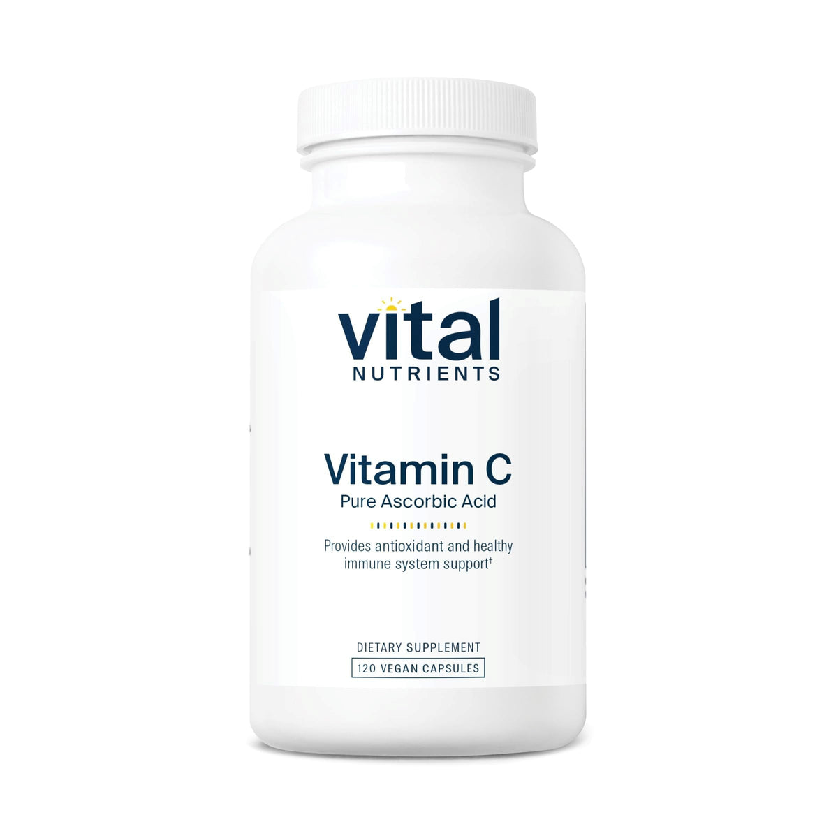 Flacon de Vitamine C Vital Nutrients 1 000 mg 120 capsules