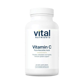 Flacon de Vitamine C Vital Nutrients 1 000 mg 120 capsules