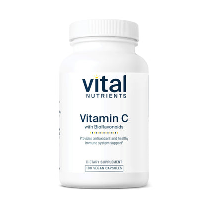 Flacon de Vitamine C Vital Nutrients 100 capsules