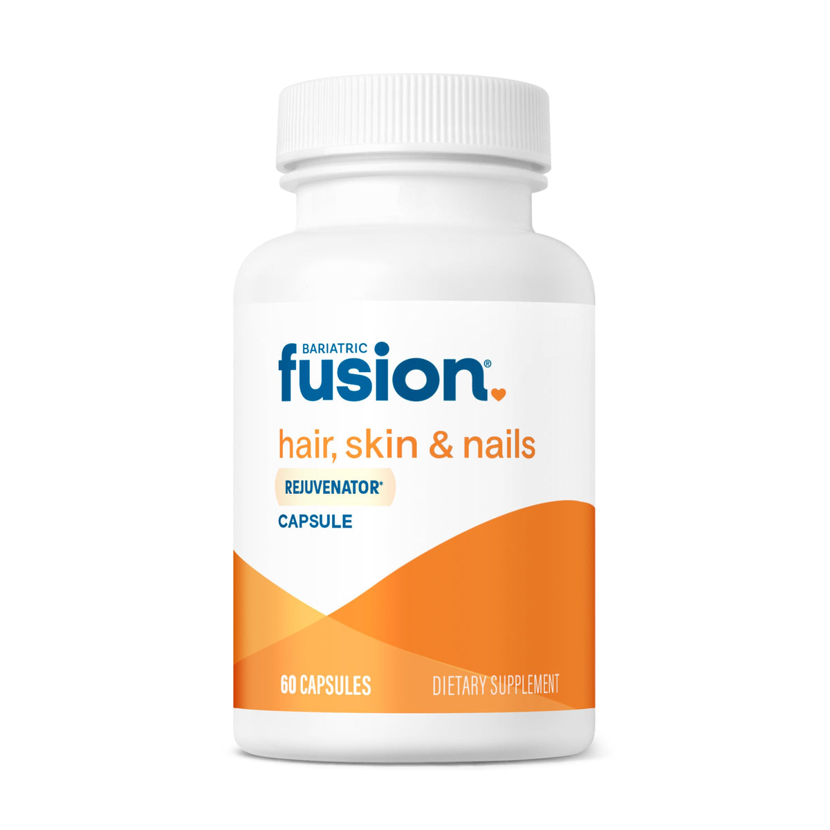 Flacon de vitamines Bariatric Fusion pour cheveux, peau et ongles, 60 capsules