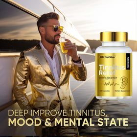 Flacon de vitamines Life Nutrition avec capsules prêtes à être consommées