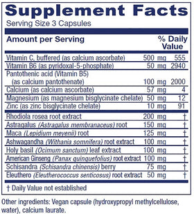 Flacon de Vitanica Adrenal Assist avec capsules