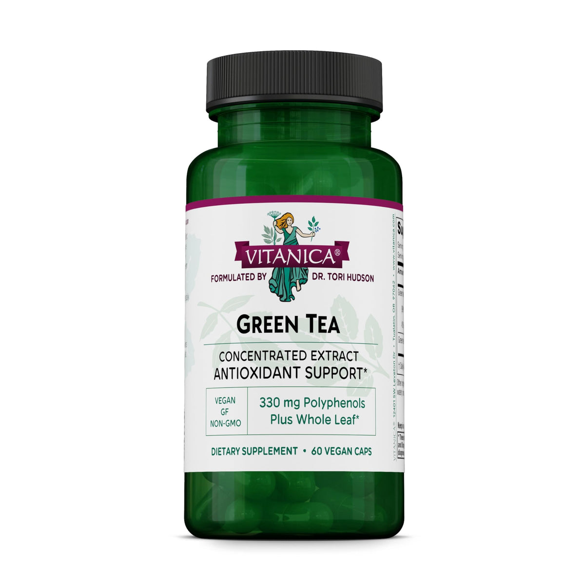 Flacon de Vitanica Thé Vert 60 capsules végétales