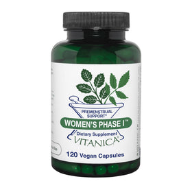 Flacon de Vitanica Women's Phase I 120 capsules vue avant