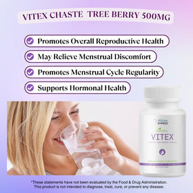 Flacon de Vitex Chasteberry BIOLABS PRO avec étiquette visible