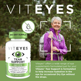 Flacon de Viteyes Soutien Lacrymal avec étiquette