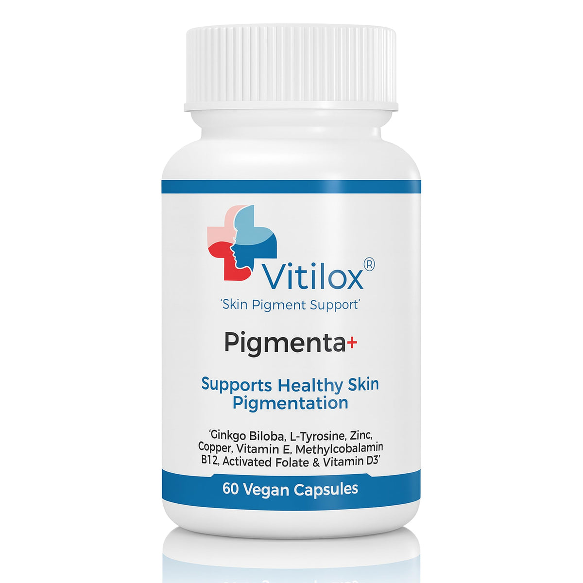 Flacon de Vitilox Pigmenta+ avec bouchon