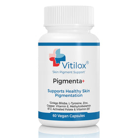 Flacon de Vitilox Pigmenta+ avec bouchon