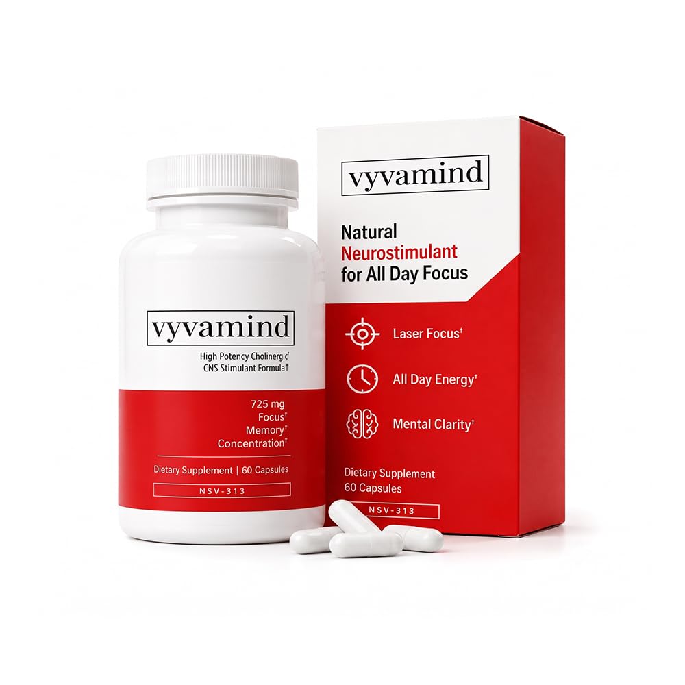 Flacon de vyvamind complément nootropique 60 capsules