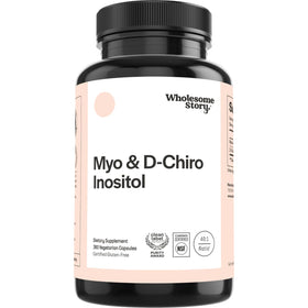 Flacon de Wholesome Story Myo-Inositol & D-Chiro Inositol 90 capsules