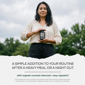 Flacon de Wild Foods sur un fond naturel