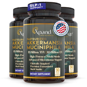 Flacon de XpandAge Akkermansia Muciniphila avec 90 capsules végétales