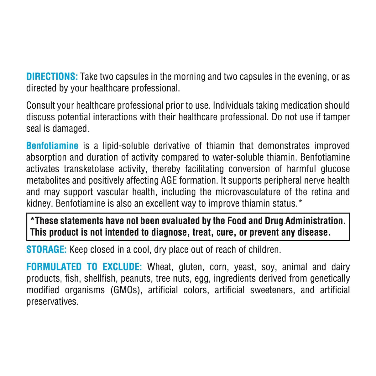 Flacon de XYMOGEN Benfotiamine 300 mg avec étiquette