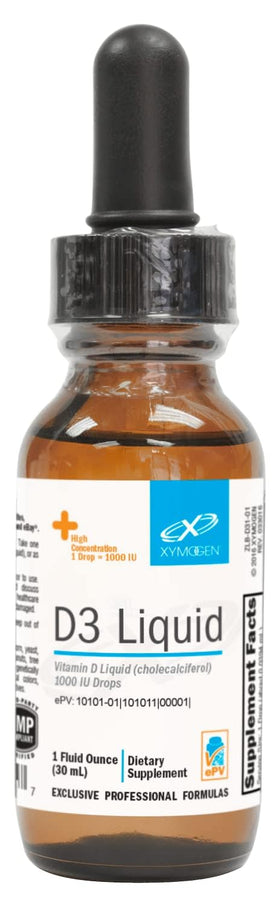 Flacon de XYMOGEN D3 Liquide 30 ml avec goutteuse